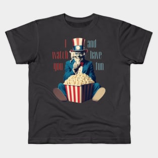 I watch you and have fun Kids T-Shirt